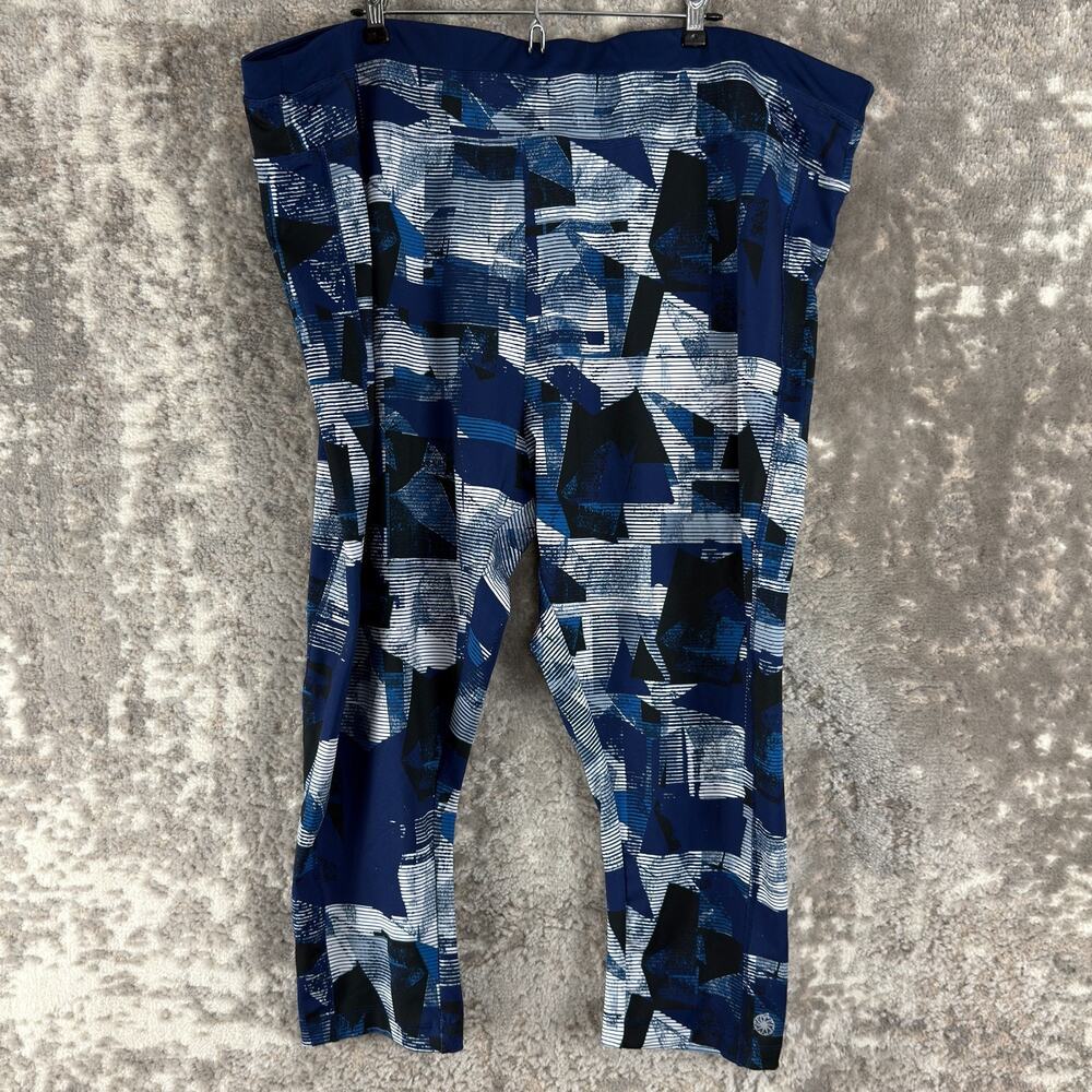 Full Beauty‎ Sport Plus Sz 30/32 Ankle Abstract Geometric Legging Pants